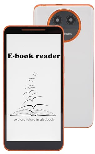 GOWENIC Lector de Libros Electrónicos con Pantalla de 5.7 , EReader 1GB RAM 8GB ROM, WiFi, Bluetooth, Admite Múltiples Formatos de Imagen de Texto, Cámara Incorporada y Altavoz