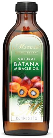 Mamado Aromatherapy Natural Batana Miracle Oil, Hair and Body Care, 150 ml, Glass Bottle