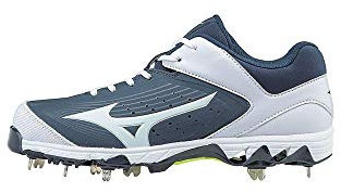 Mizuno kvinnors Swift 5 Fastpitch Softball Cleat sko, Marinblå/Vit, 35 EU