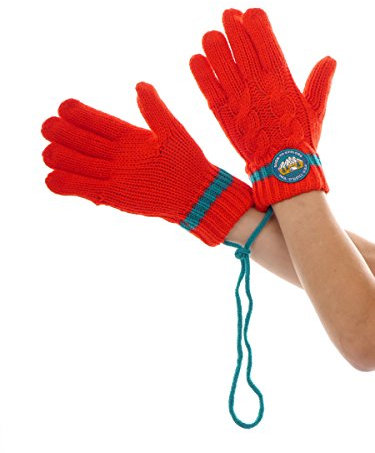 O`Neill Handschuh Fingerhandschuh Strickhandschuh Knit rot Zopfmuster (one-size)