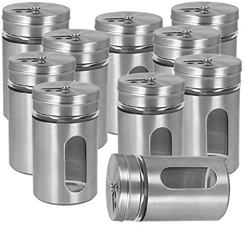 10er SET METALTEX 252945000 Gewürzstreuer 100 ml