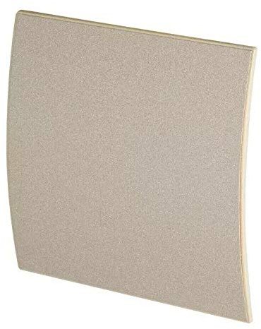 SolaDirect 4 in / 100 mm Bathroom Fan - Extractor Fan for Bathroom and Kitchen - IPX 4 - Silent with Humidity Sensor and Timer (Beige - Escudo)