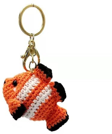 CHEZBABY Handmade Bag Charm Key Chain Car Keyring Charm Handbag Bag Purse Pendant