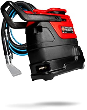 Adam's Polishes Heated Carpet Extractor - Powerful 200 Degree Spot and Upholstery Cleaner, Clear Head Hand Tool, 15 Foot Hose, Easy Dirt and Spot Removal for Vehicles