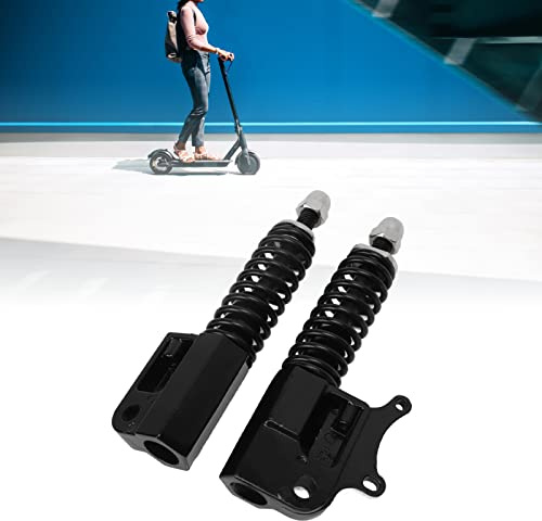 Tefola Amortiguador Delantero para Patinete, 2 uds., Amortiguador Delantero de Acero Inoxidable, suspensión Mejorada, Mejor Soporte, Amortiguador de suspensión para Patinete de 10 Pulgadas