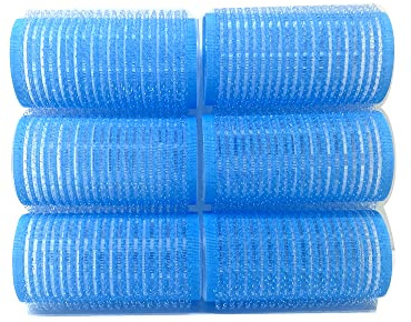 Medium Colors Self Grip Hair Rollers 6PC