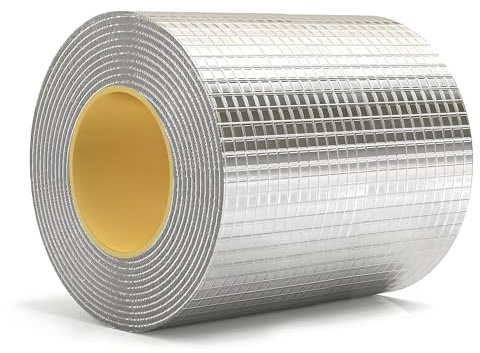 KADIO Bitumenband Selbstklebend Dichtband Selbstklebend Wasserdicht Reparaturband 150 mm X 10 Meter zur Terrassendach Garten Pool Haus wetterfestes Reparaturband. (150 mm x 10 Meter)