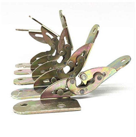 2 Stück Scharniere, multifunktionale 180-Grad-Esstischklappe, verstecktes faltbares Scharnier, Schreibtischmöbel, Hardware-Zubehör (Color : 18MM)