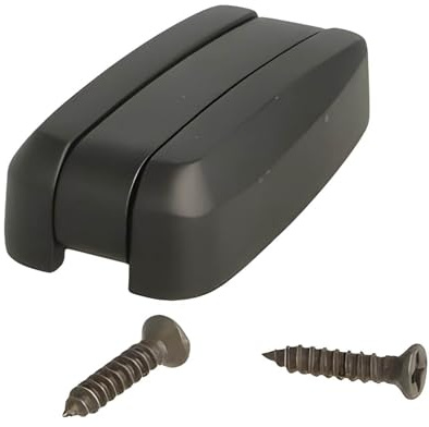 Gedotec Klapphaken mit Feder | HIPPO | 1 Stk. Garderobenhaken Schwarz matt aus Metall | Automatisches Schließen bei Nichtbenutzung | Platzsparendes Design ideal für enge Räume | Aufputz-Klapphaken