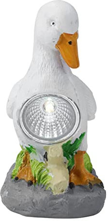 Mipcase Solar Decorative Resin Sculpture Solar Light for Garden Steps Lawn Outdoor Ambiance