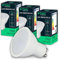 V-TAC 3x Bombillas LED GU10 - Alta Luminosidad 10W (Equivalente a 70W) - 1000 Lumen - Cubierta Satinada - Bombilla Máxima Eficiencia y Bajo Consumo - Paquete de 3-3000K Blanco Cálido