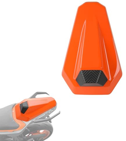 GFARDMOTO Motorrad-Rücksitzverkleidung – kompatibel mit KTM 390 Duke / 250 Duke 2024-2025, Heckabdeckung aus ABS-Kunststoff, Motorrad-Rücksitz-Sozius (Orange)