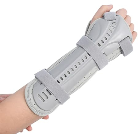 Wrist Support Brace Splint for Women and Men, Adjustable Breathable Night Time Splint Wrist Immobilizer Hand Wraps Forearm Protector Stabilizer for Sprains, Arthritis, Tendonitis & Pain Relief