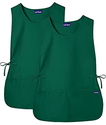 Sivvan Unisex-Schürze – Schusterschürze 2er-Pack - S87002 - Hunter Green - R