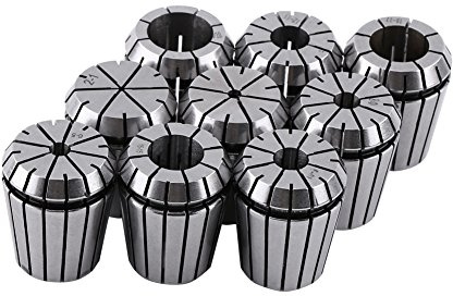 9pcs ER32 High Precision Collet Set for CNC Engraving Machine and Milling Lathe Tool 2-20mm