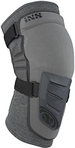 IXS Trigger Knee Guard Knieschützer für Mountainbike/BMXs, grau, M