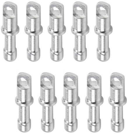 Tulead 10PCS Tent Pole Repair Sleeve Tent Pole End Plug Aluminum Alloy Spare End Plugs for 8.5mm/0.33 Tent Poles