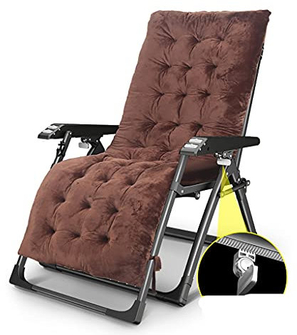 DUNAKE Liegestuhl Klappbar,Klappbarer Strandstuhl liegestühle,ergonomisch Sonnenliege Deck Chair,Zero Gravity Recliner Chairs,Garten Balkon Strand Terrasse klappliegestuhl (Color : Style-1)