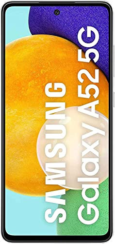 SAMSUNG Galaxy A52 - Cellulari 128GB, 6GB RAM, Dual Sim, Bianco white