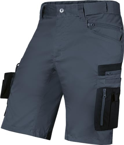 Uvex echor Arbeitsshorts - Kurze Premium Arbeitshose - Herren-Cargohose - Stretch-Bund, leicht, elastisch & viel Stauraum