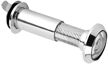 220 Degree Door Viewer for Wood, Fiberglass, and Metal Doors with Heavy Duty Cover