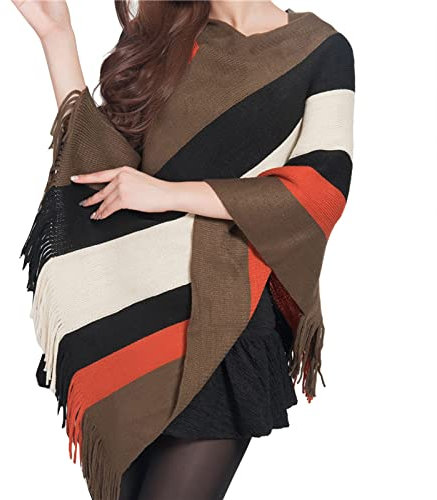 Damen Fleece Winddicht Loop-Schal Nackenwärmer Schal mit Baumwolle Fransen Kaschmir Gefühl Sommer-Schal für Frauen Hochwertiges im Classic Design für Damen Jungen Mädchen