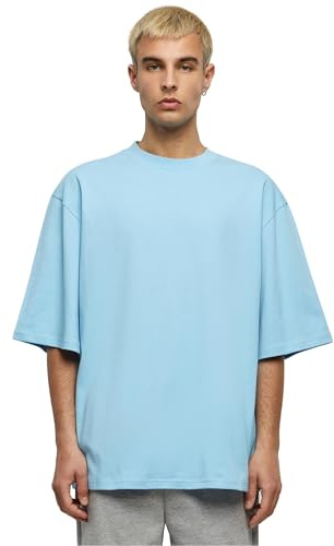 Build Your Brand Herren T-Shirt Oversized Sleeve Tee balticblue L