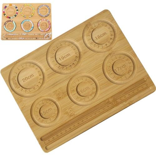 Abbdbd Holzschmuck Design Board Für Schmuckarmband -herstellung, Perlenschalen Schmuckmatten Für Schmuckherstellung DIY Design