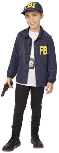 FYASA - Disfraz de set FBI para niño talla 10 a 12 años