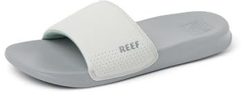 Reef One Slide Mens Sandal, Lightweight & Water Friendly, Grey/ Grey Stone, 11