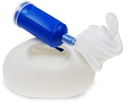 Urinflaschen für Männer – 2000 ml, tragbarer Urinal-Sammler für Männer mit DeckeUrinflaschen für Männer – 2000 ml, tragbarer Urinal-Sammler für Männer mit Deckel für Autoreisen und Camping