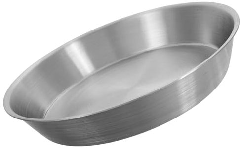 POPETPOP Teglia Rotonda in Acciaio Resistente Alla Ruggine Antiaderente Per Torte Biscotti Barbecue Pizza Toast Cucinare Uso Domestico