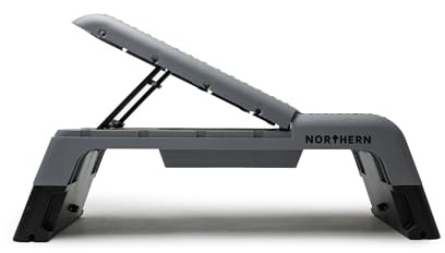 NORTHERN Deck Stepper Fitness Hantelbank Einstellbar Neigung Übung Faltbar Training Workout Equipment Home Gym Mehrzweck Muskelaufbau Sicherer Griff Bankdrücken für Ganzkörper