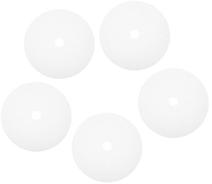 BESTYASH 5 pièces Déshydrateur Silicone Rondes Lot de Réutilisables Résistantes Chaleur Compatible Déshydrateur Alimentaire Séchage Fruits Viandes