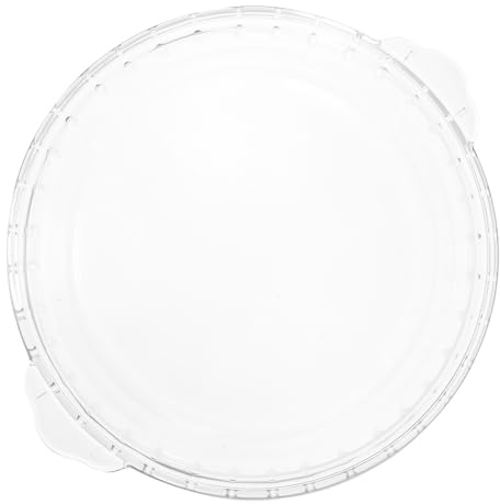 NUOBESTY Plat A Tarte en Verre Plat de Cuisson en Verre Résistant la Chaleur Cuisine Familiale Cuisson Homogène et Surface Non Poreuse