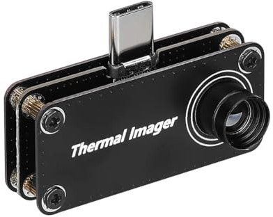 Puthernm Termocamera A Infrarossi di Tipo C -20℃-1000℃ Misuratore di Temperatura Termocamera A Infrarossi per Telefono Android