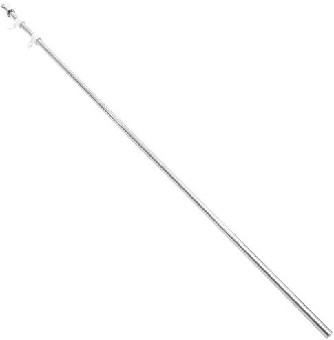 Hemobllo Edelstahl Fahnenmast Set mit Segmenten und Drehbarem Ring Rostfrei Wetterfest Abnehmbar Stabiler Garten Flaggenmast für Draußen Praktisches Flag Pole Kit für Haus und Party