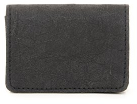 FRITZVOLD Visitenkarten-Etui aus Papier-Kunstleder - Schlanke Visitenkarten-Hülle, Case, Sleeve mit praktischen Magnetverschluss in schwarz LAUNCHPREIS