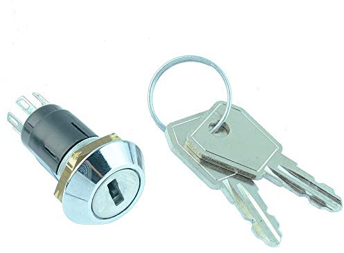 Lorlin ON-ON Keylock Key Switch SPDT 1A 125V (SRL-5-D-S-2)