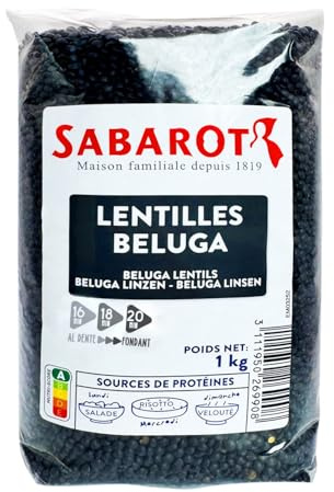Sabarot - Lentilles beluga - Sachet 1kg