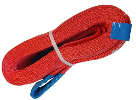 ALFA LOGISTIK® Hebeband WLL 4-5t, mit Schlaufen, Länge 2-10m (5t 10m)