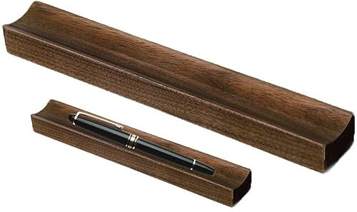 Bemvp 1pc Stift Veranstalter Halter Bleistift Halter Holz Stift Display-ständer Brunnen Stift Kugelschreiber Display Rack Büro Schreibwaren Veranstalter