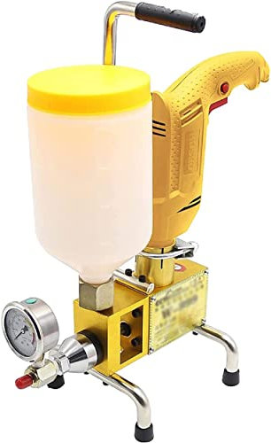 Máquina de lechada eléctrica, máquina de lechada de Piso a presión de 910 W, máquina de Parada de Fugas de 2800 RPM, máquina de Bomba de inyección de lechada eléctrica de 0,74 L/mi