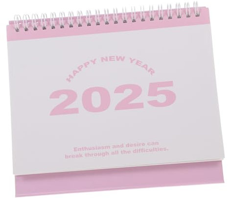 Tofficu Kleiner Tischkalender Standkalender Foldable Portable Schreibtischkalender Für Büro Zuhause Schule Monatsplaner Mit Flipfunktion Und Platz Für Notizen