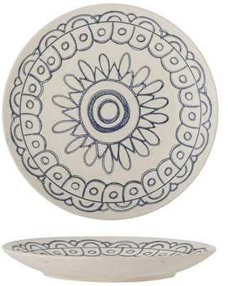 Bloomingville Creative Collection - Plato de madera de arce (20 x 3 cm), color azul