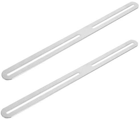 MERRYHAPY 2-teilige Eckhalterung Briefkasten Zaun Tor Briefkasten Verschiebbare Halterungen Briefkastenzubehör