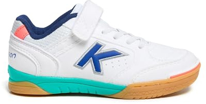 KELME Zapatillas De Fútbol Sala De Niño Precision Elastic Blanco Talla 34