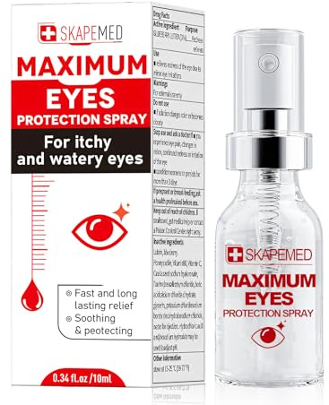 10ml Spray Pour Les Yeux Avec, Soins Nettoyant Oculaires, Rince Oeil, Prévenir la fatigue oculaire, Convient Pour Hydrater Les Yeux, Porteurs De Lentilles De Contact