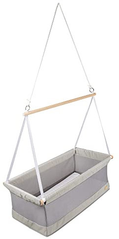roba Hängebettchen 'safe asleep', Liegefläche 90x45cm, Mesh-Stoff, Matratze mit Bezug aus Polyester-Baumwoll-Mix