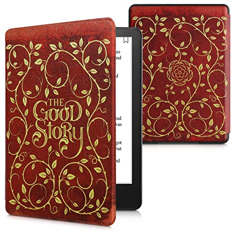 kwmobile Klapphülle kompatibel mit Amazon Kindle Paperwhite 11. Generation 2021 Hülle - Flipcase für Kindle Paperwhite Hülle mit Magnetverschluss - Buchcover Good Story